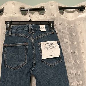 Good American Good Legs Crop high waisted Skinny Jeans